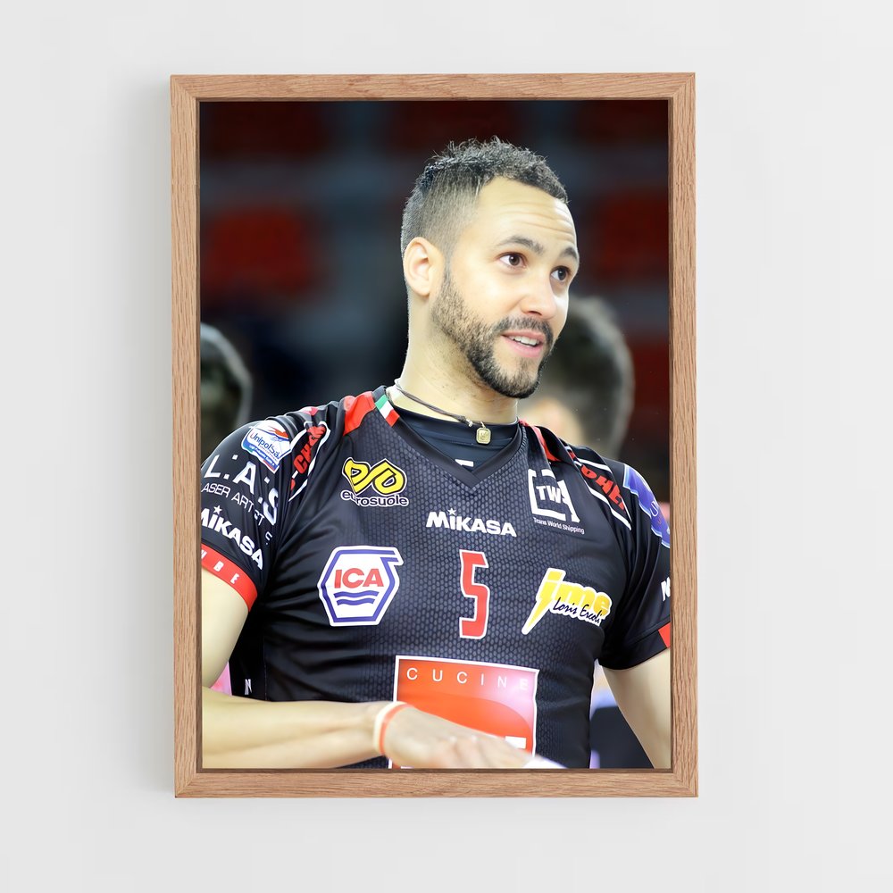 Poster Osmany de juantorena – affiche Volleyball (vue 4)